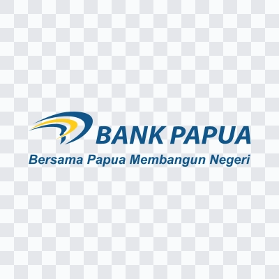 Bank Papua logo svg dark download