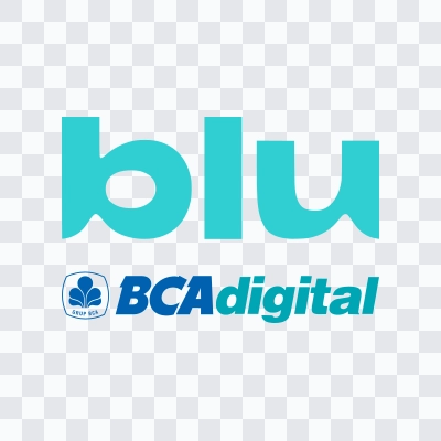 Blu by BCA colored logo in SVG format