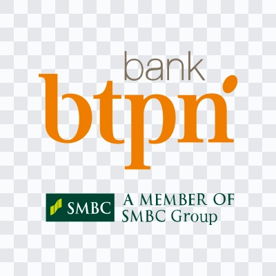 Bank BTPN colored logo in SVG format