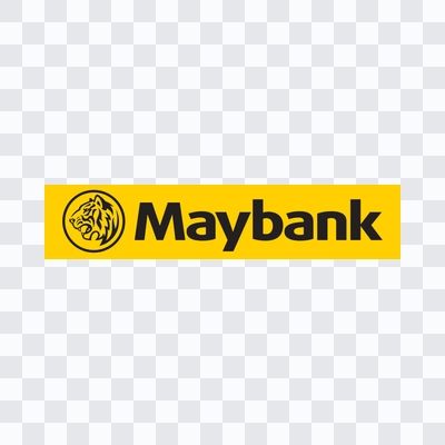 Maybank colored logo in PNG format