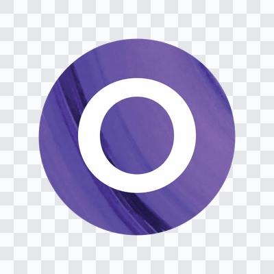 OVO colored icon in PNG format