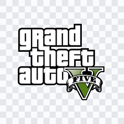 GTA (Grand Theft Auto) colored logo SVG