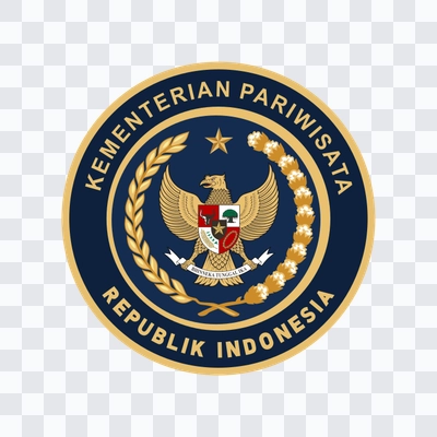 download logo Kementerian Pariwisata (Kemenpar) dark png