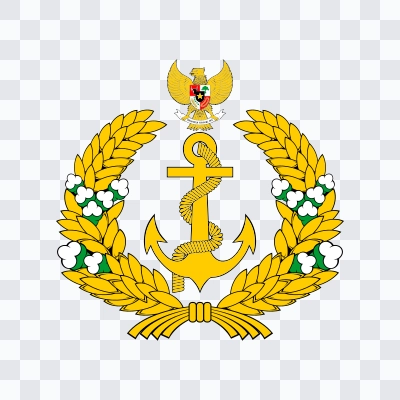 Indonesian Navy logo svg dark download