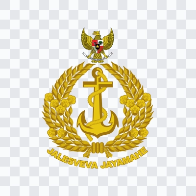 Indonesian Navy logo svg dark download