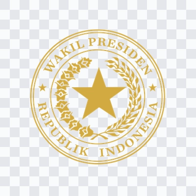download logo Lambang Wakil Presiden Republik Indonesia dark png