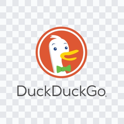 DuckDuckGo colored logo SVG