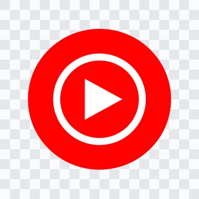 Youtube Music colored icon in SVG format