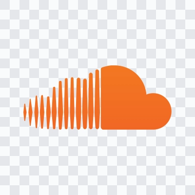SoundCloud colored icon in SVG format
