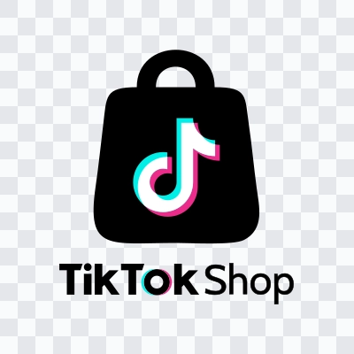 Tiktok Shop colored logo in SVG format