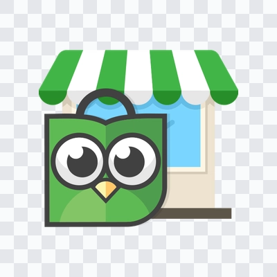 Tokopedia colored icon in PNG format