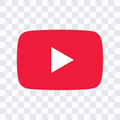 YouTube icon svg dark download