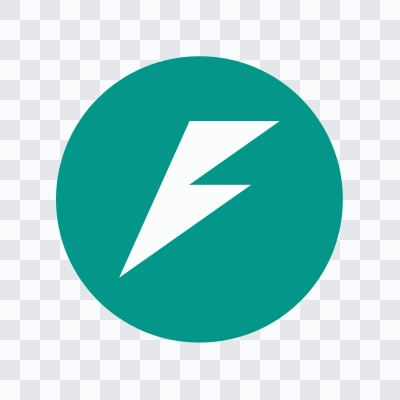 FastAPI colored icon SVG