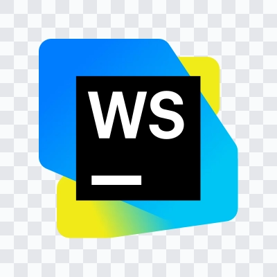 WebStorm colored icon SVG