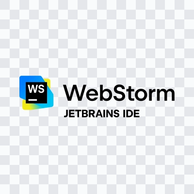 WebStorm colored logo SVG