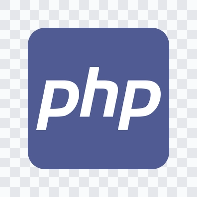 PHP colored icon SVG