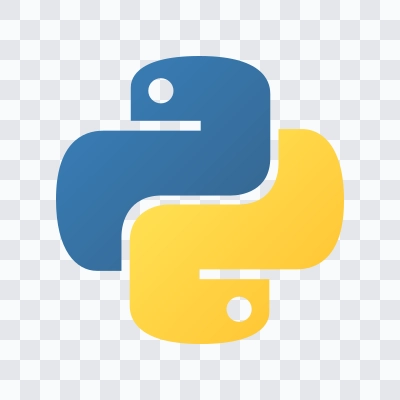 Python colored icon SVG