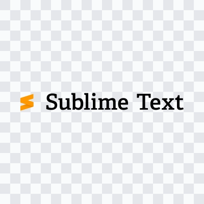 Sublime Text colored logo SVG