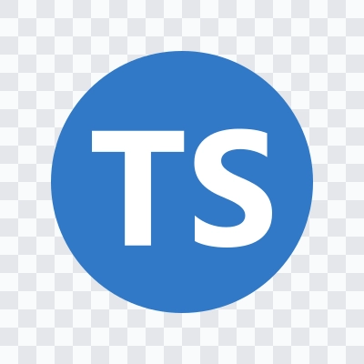 TypeScript colored icon SVG