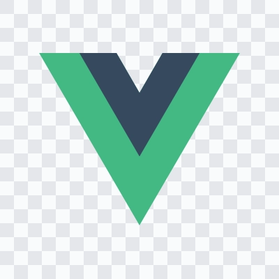Vue.js colored icon SVG