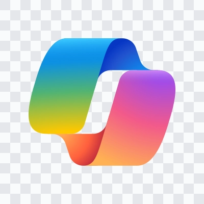 Microsoft Copilot icon svg dark download