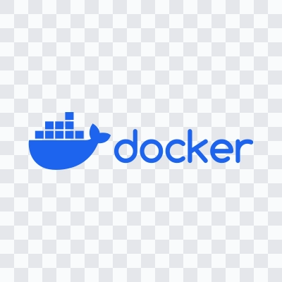 Logo Docker berwarna format SVG