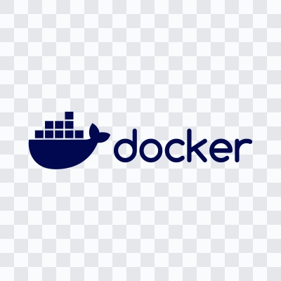 Logo Docker berwarna format SVG