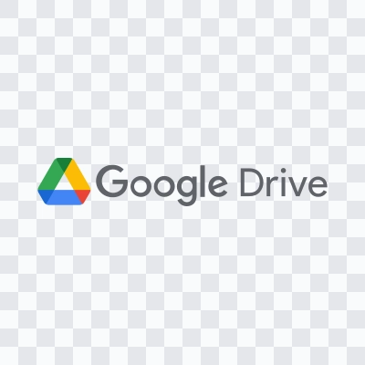 Google Drive colored logo in SVG format
