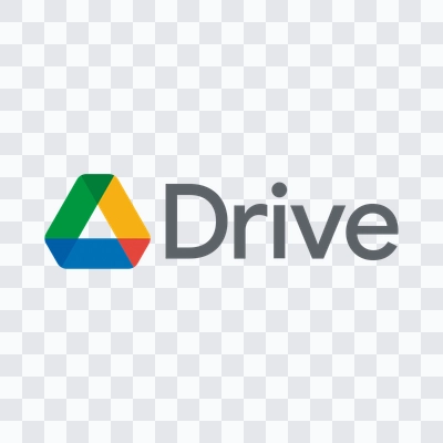 Google Drive colored logo in PNG format