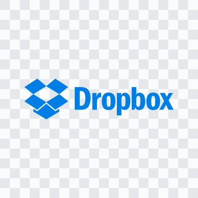 Dropbox colored logo in SVG format