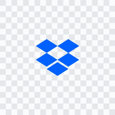Dropbox colored symbol in SVG format