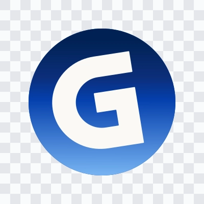 Gamma colored icon in SVG format