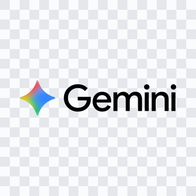 Google Gemini colored logo in SVG format