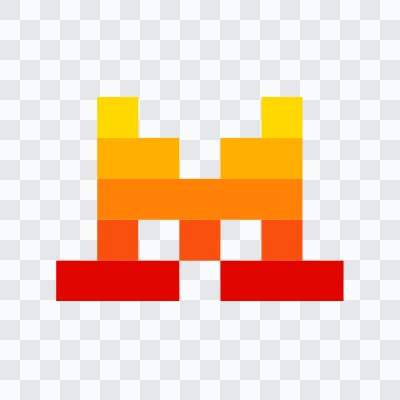 Mistral AI colored logo SVG