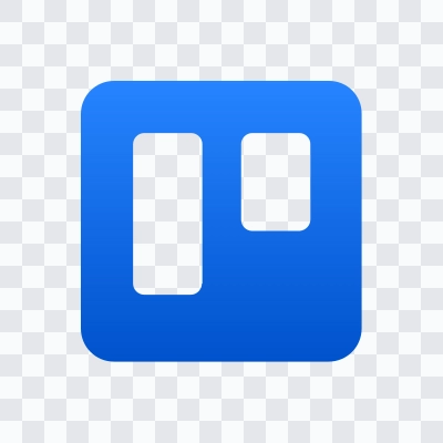 Trello colored icon in SVG format