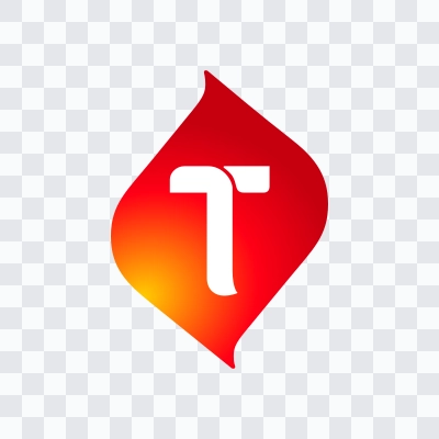 Logo Telkomsel berwarna format SVG