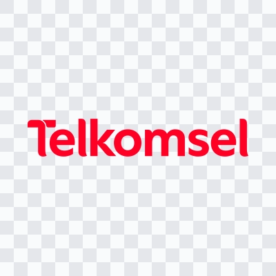 Logo Telkomsel berwarna format SVG