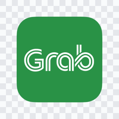 Logo Grab berwarna format SVG