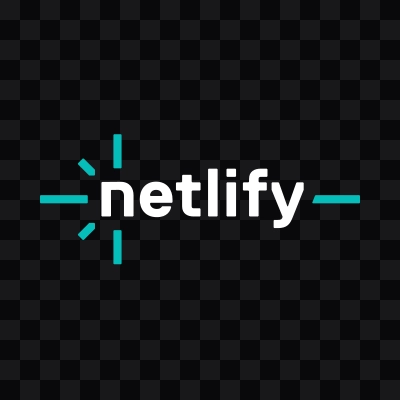 Netlify logo svg light download