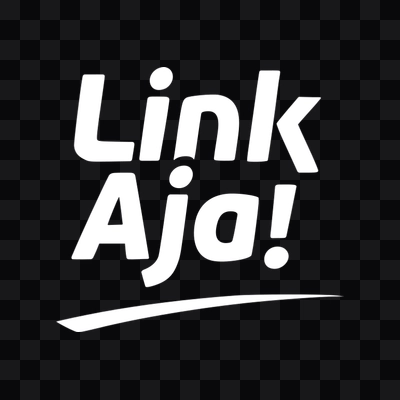 Logo LinkAja terang format PNG
