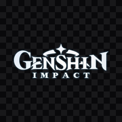 Genshin Impact light logo in PNG format
