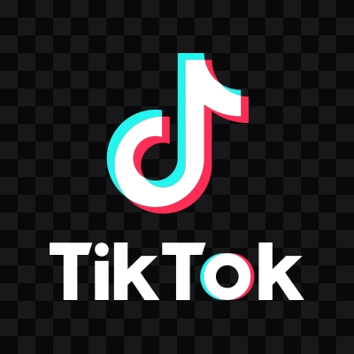 TikTok logo svg light download