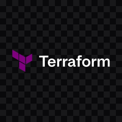 logo Terraform terang SVG