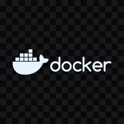 Logo Docker terang format SVG