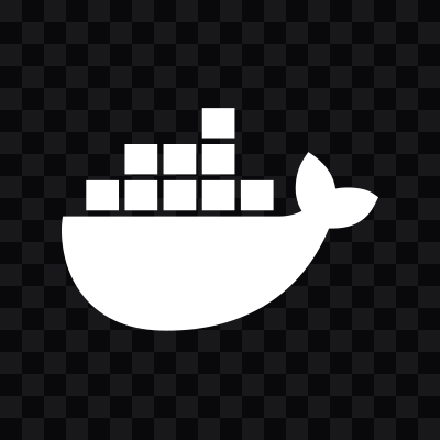 Logo Docker terang format SVG