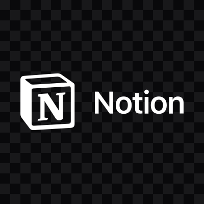 Notion light logo in SVG format