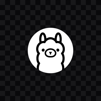 Ollama light icon PNG