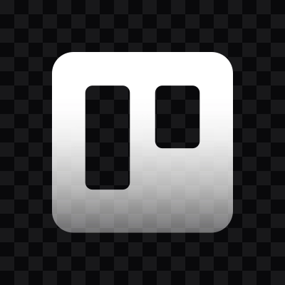 Trello light icon in SVG format