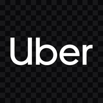 Logo Uber terang format SVG