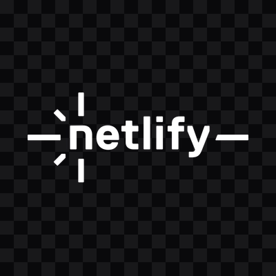 Netlify logo png white download